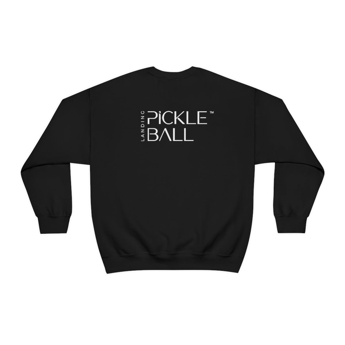 Pickleball Unisex Heavy Blend™ Crewneck Sweatshirt - Retro Pickle On! Design