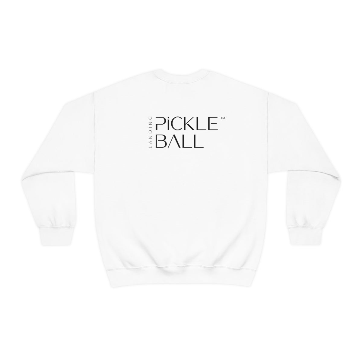 Pickleball Unisex Heavy Blend™ Crewneck Sweatshirt - Retro Pickle On! Design